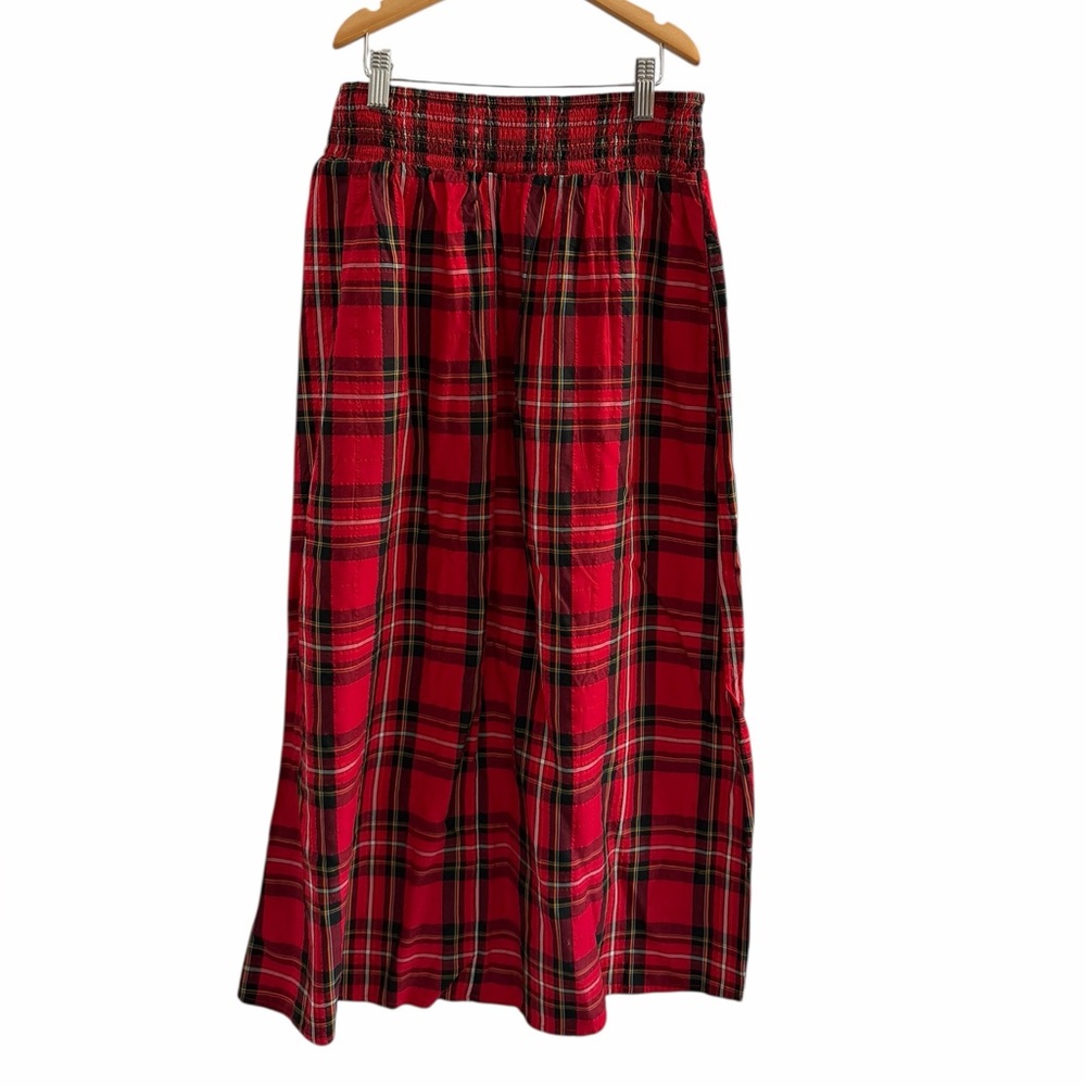 Old Navy Plaid Maxi Skirt